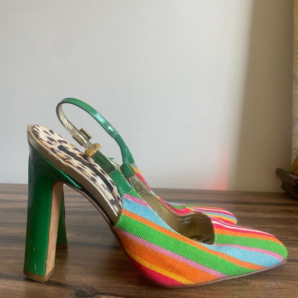 Colorful Roberto Cavalli Heels - Picture 3 of 4